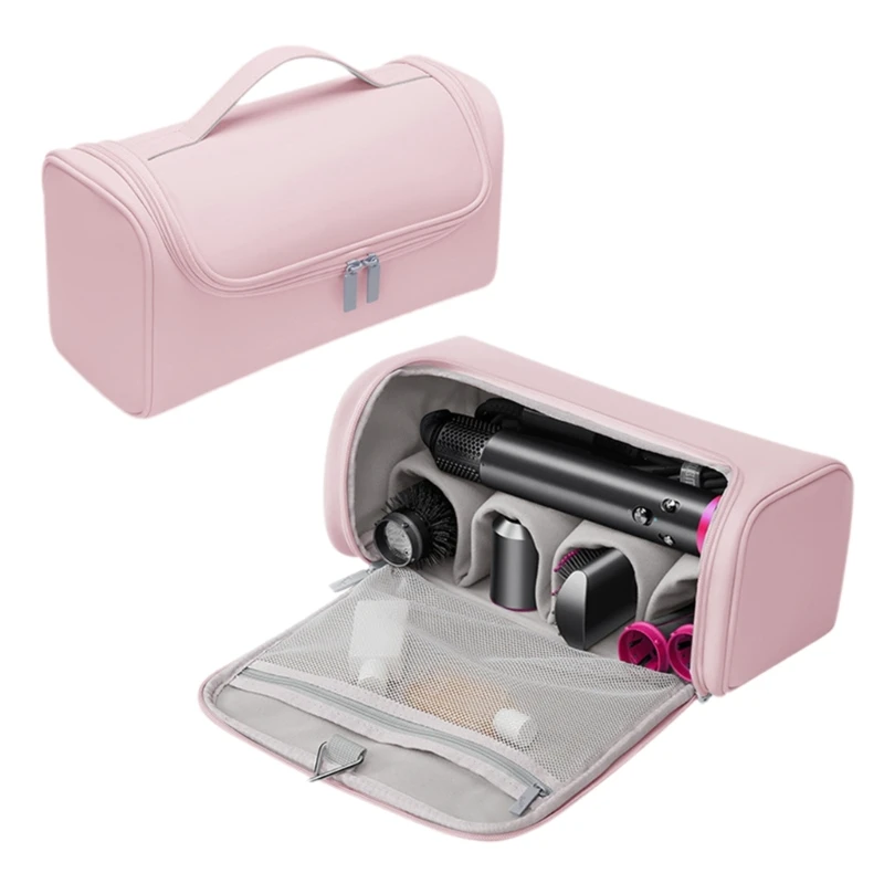 Multipurpose Hairdryer Storage Case Streamlines Living Spaces Saving by Organizing Multiple Hair Dryer Household Use