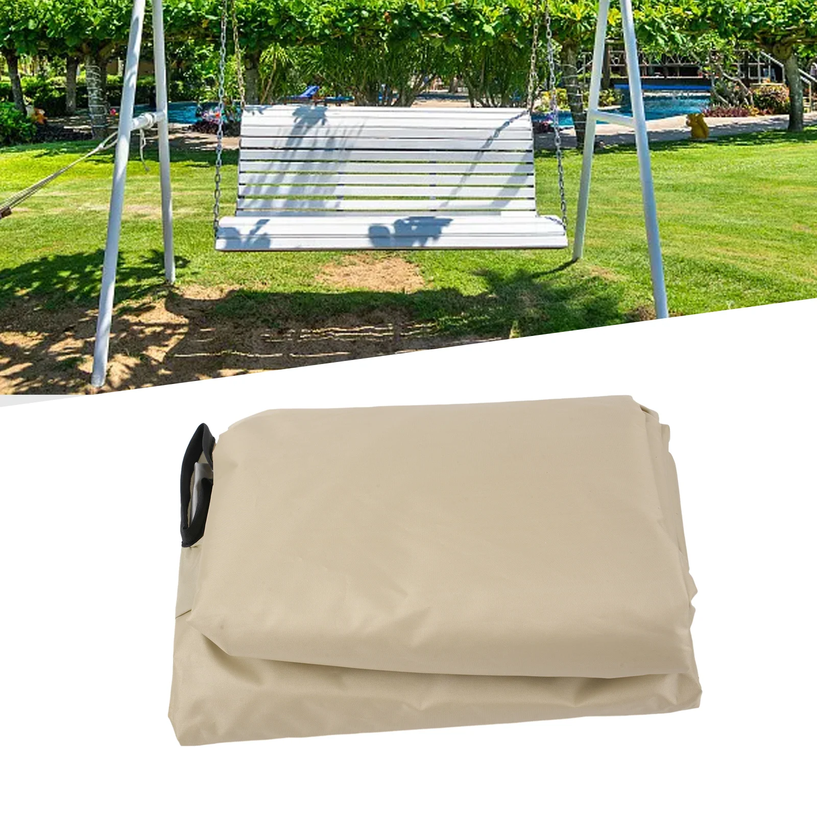 Reliable Swing Canopy Replacement, Waterproof and for UV Resistant, Protects Chair from Rain and Sun, Easy to Clean