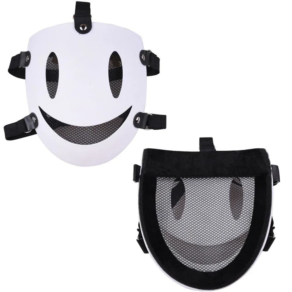 Accessoires de costumes de samouraï japonais-masques blancs pour la fête de carnaval, masque de cosplay de Sniper d'invasion de grande hauteur d'anime Tenkuu Shinpan