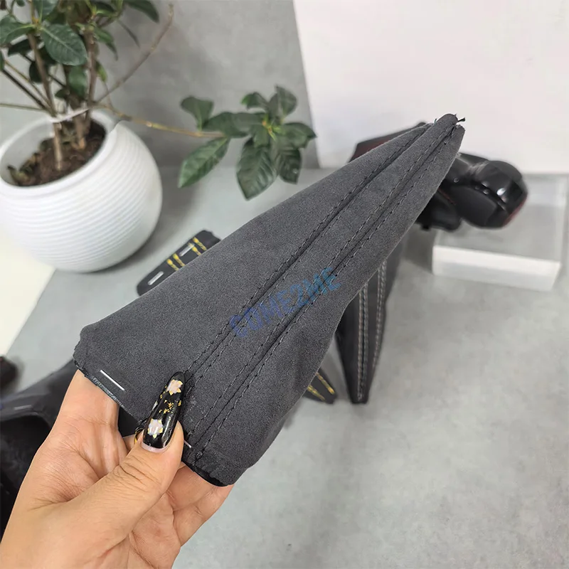 Suitable for Volkswagen LHD Golf 7 7.5 MK7 shift lever suede boots dust cover white line yellow line red line