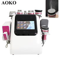AOKO  9 in 1 New 80K Cavitation Vacuum Slimming Massage Explosive Beauty Machine Face Skin Lifting Weight Loss Device