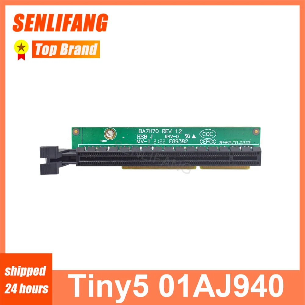 

New For Lenovo ThinkCentre M920X M720Q ThinkStation P330 Tiny5 01AJ940 PCIE16 Expansion Graphic Card