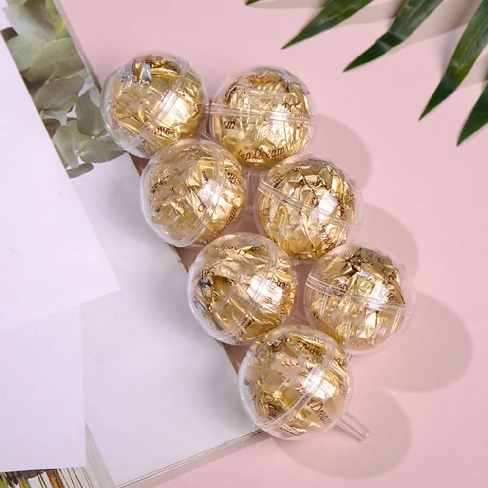 

60Pcs Chocolate Wrapper Holder Sturdy Plastic Candy Packaging Case for DIY Chocolate Bonquet Festive Party Decoration Support