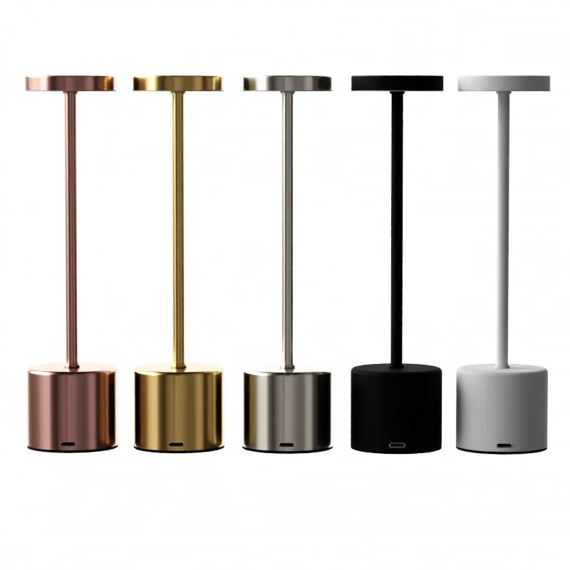

Ambient Light Bar Ornament Hot Sale Bedroom Decoration Creative Night Light Charging Touch I-shaped Desk Lamp