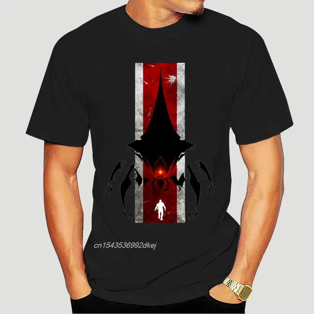 The Commander Mass Effect T-Shirts For Men Garrus Shepard Wrex Reapers Mordin Game Cotton  Short Sleeve T Shirt 4XL 5XL 5345A