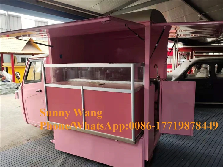 Новый грузовик Piaggio Food Truck 2023, модный грузовик Piaggio Ape, мобильный розничный грузовик на продажу