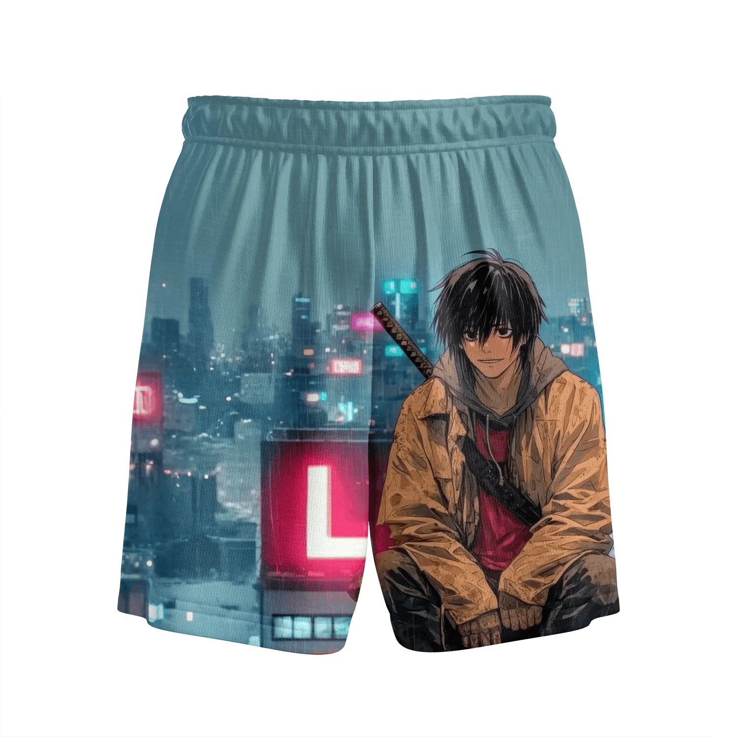 

Anime Peripherals SAKAMOTO DAYS Killer Taro Beach Short 3D Print Pant Casual Men Swimwear Quick Dry Cool Gift Comfort Breathable
