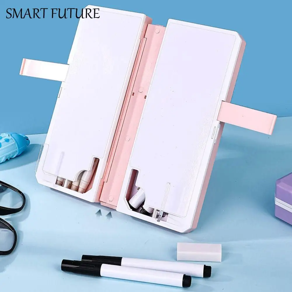 Reading Bracket Bookstand Pen Case Multifunctional Foldable Reading Bookshelf Pencil Box Stationery Organizer Gift