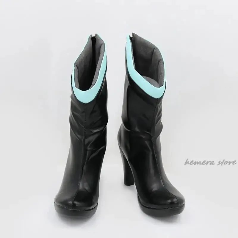 2025 anime oshi no ko mem cho botas cosplay sapatos pretos roupas femininas partyeu35 toeu43 presente de festa dia das bruxas chri