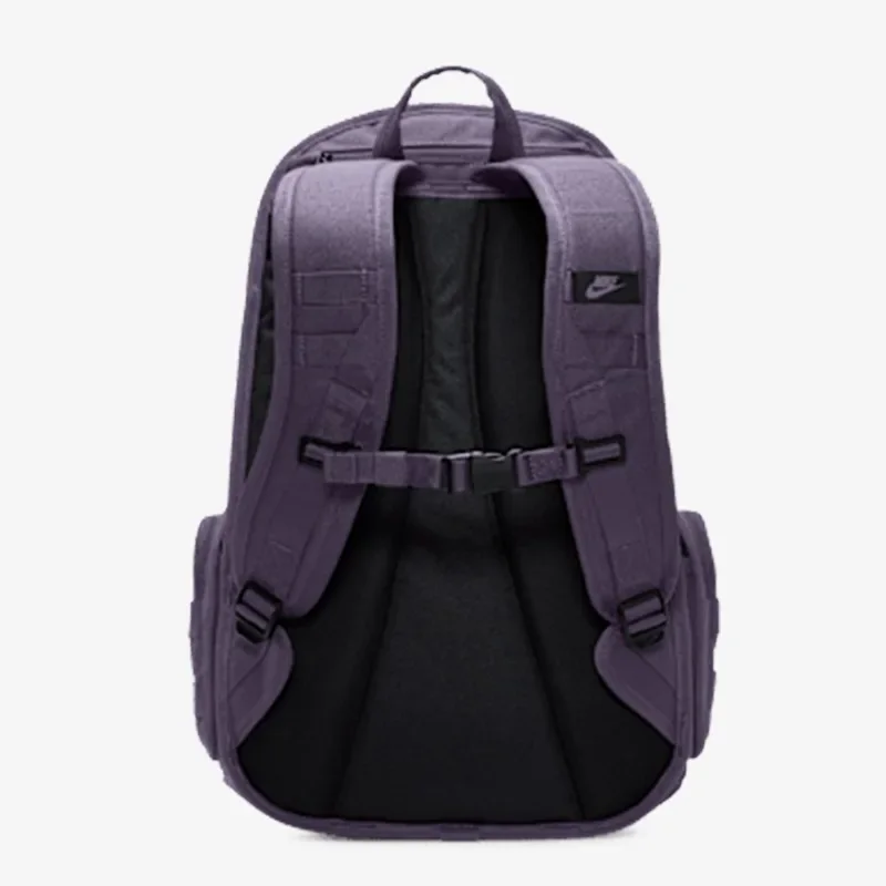 Nike Unisex New Zipper Fitness Backpack, Large Capacity Multi-compartment Sports Training Daily Commuter Storage Bag FD7544-540