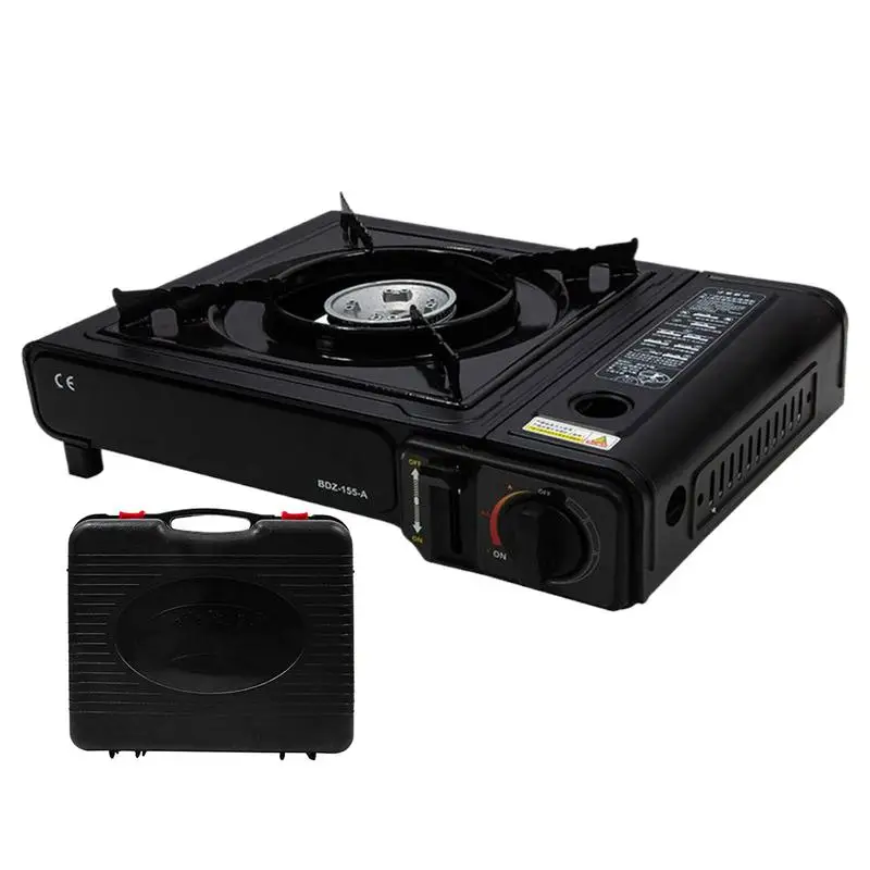 

Portable Burner Cassette Stove Outdoor Burner With Automatic Ignition And Precise Heat Control Windproof Cooker For Camping