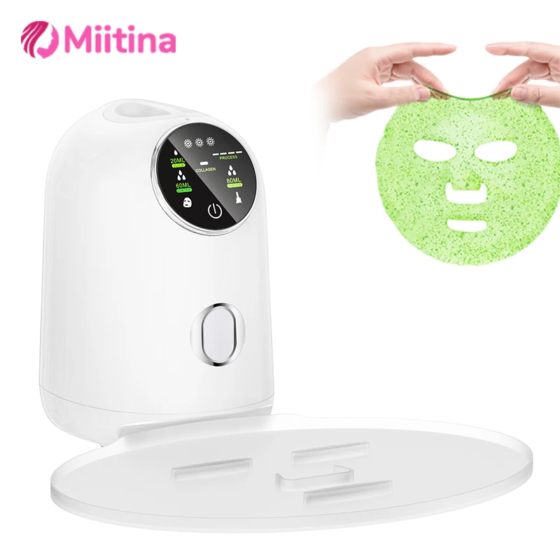 Face DIY Mask Machine Self-Make Natural Fruit DIY Vegetable Juice Collagen Maker Home Use Beauty Salon SPA Skin Care Mask Device