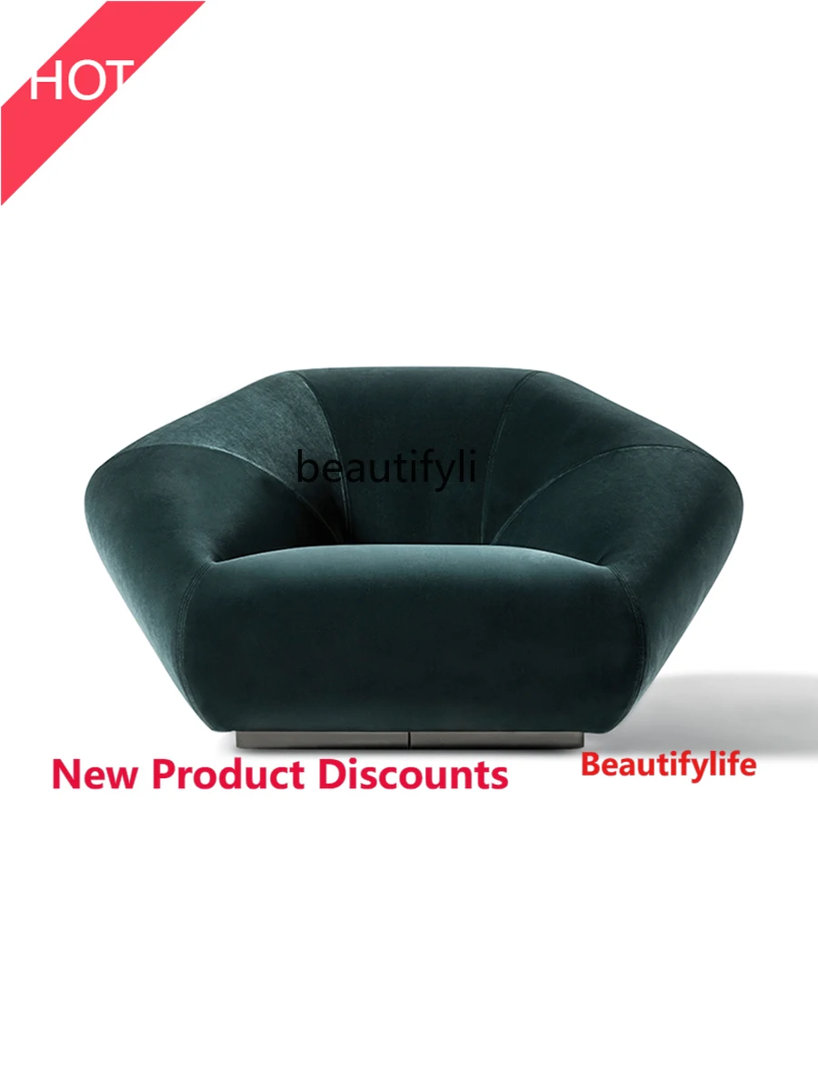 

A46 Итальянский легкий роскошный диван из матовой ткани, вилла для гостиной, современный простой новый диван, мебель для гостиной