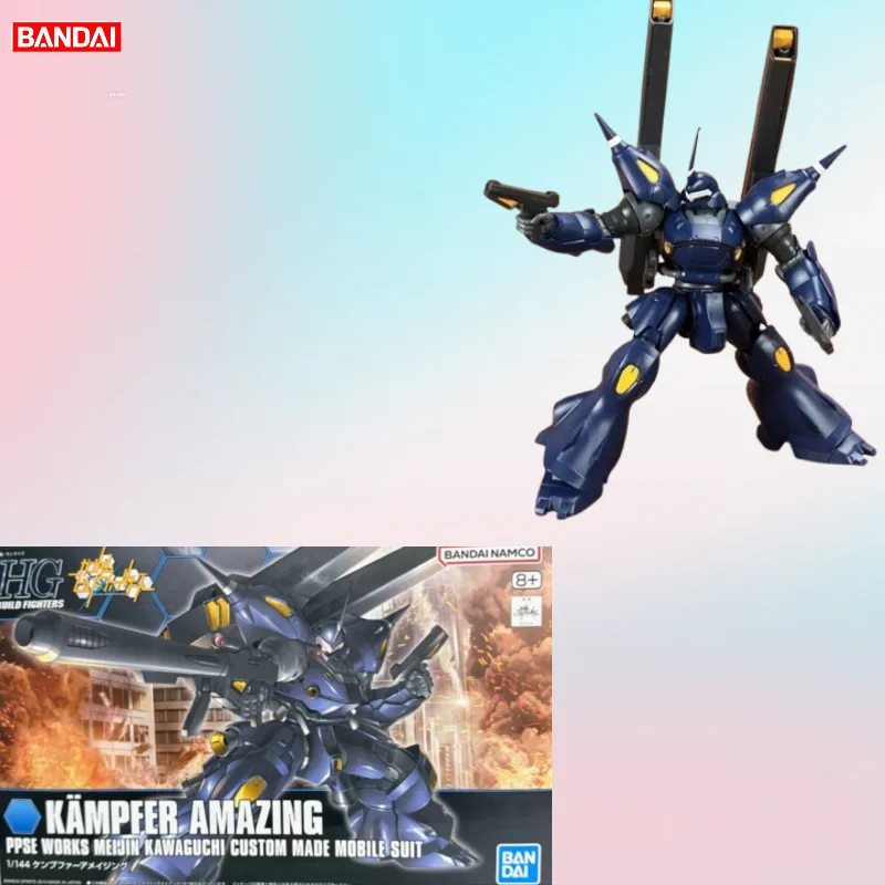 В НАЛИЧИИ: Коллекционная модель Bandai HGBF 1/144 Kampfer Amazing Build Fighters, фигурка, игрушки для мальчиков, подарки