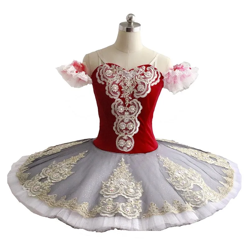 새로운 어린이 소녀 공연 경쟁 착용 발레 전문 투투