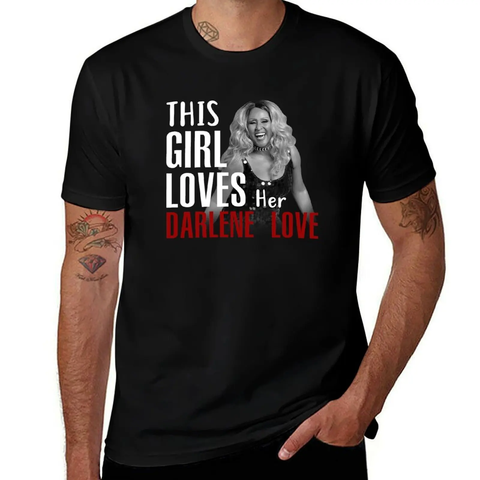 

This Girl Loves Her Darlene Love T-Shirt t shirts cotton 100% t shirt for man 100 percent cotton T-Shirt