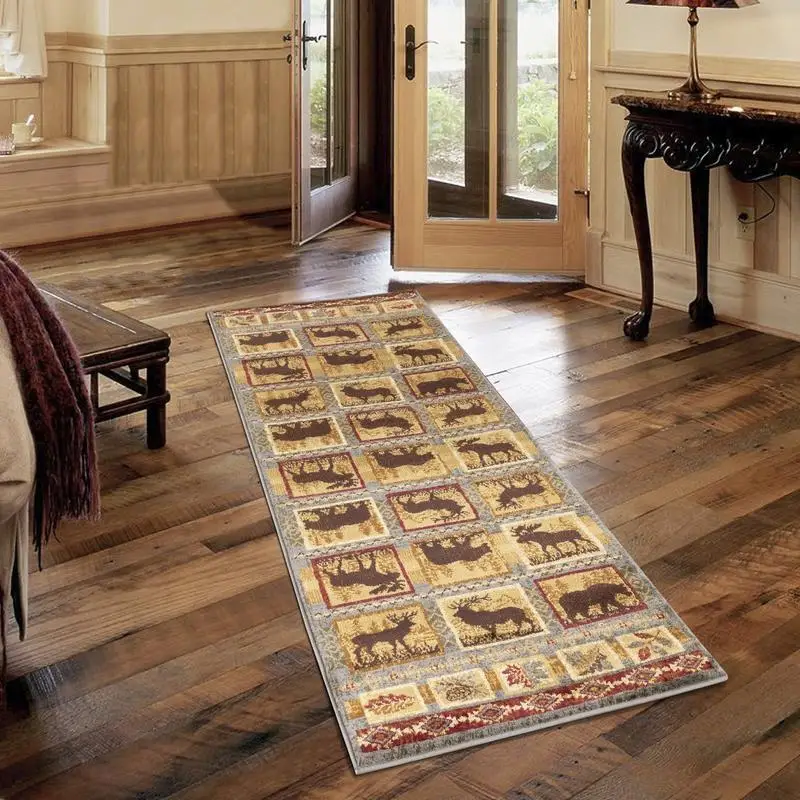 Multi Lodge Area Rug 2ft x 3ft voor woondecoratie