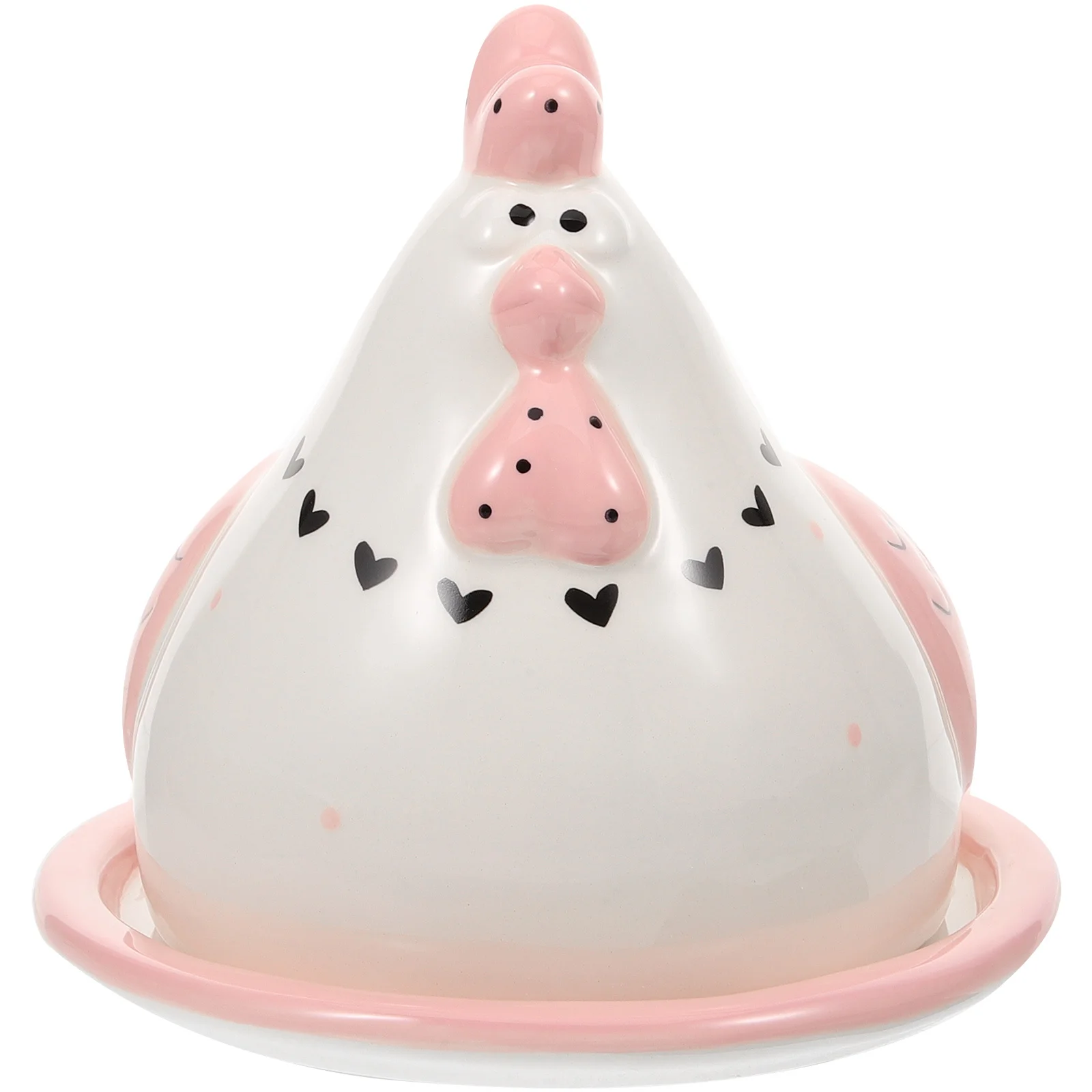 

1 комплект пасхальной посуды, керамическая куриная крышка, держатель для масла, блюдо для масла, коробка для хранения сыра, блюдо для домашнего использования с куриной крышкой