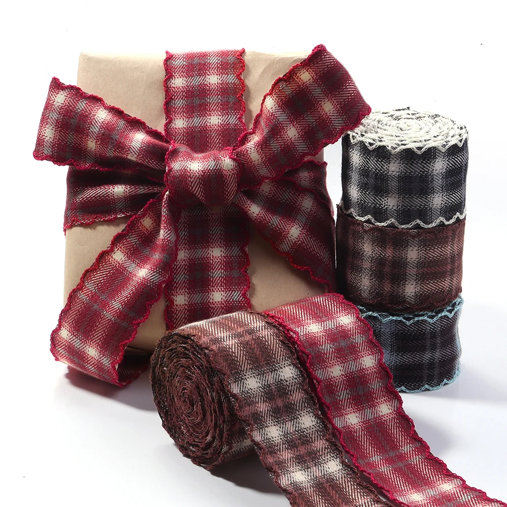 3 yardas/lote 4cm con borde on - Ribbon Bow Gift reseña y precio
