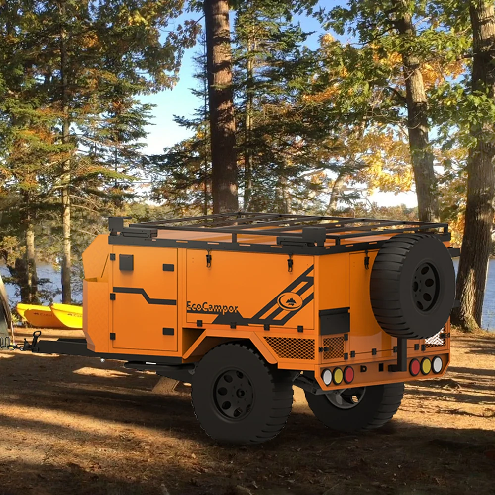 Eco Small Off Road Camper Trailer With Tent