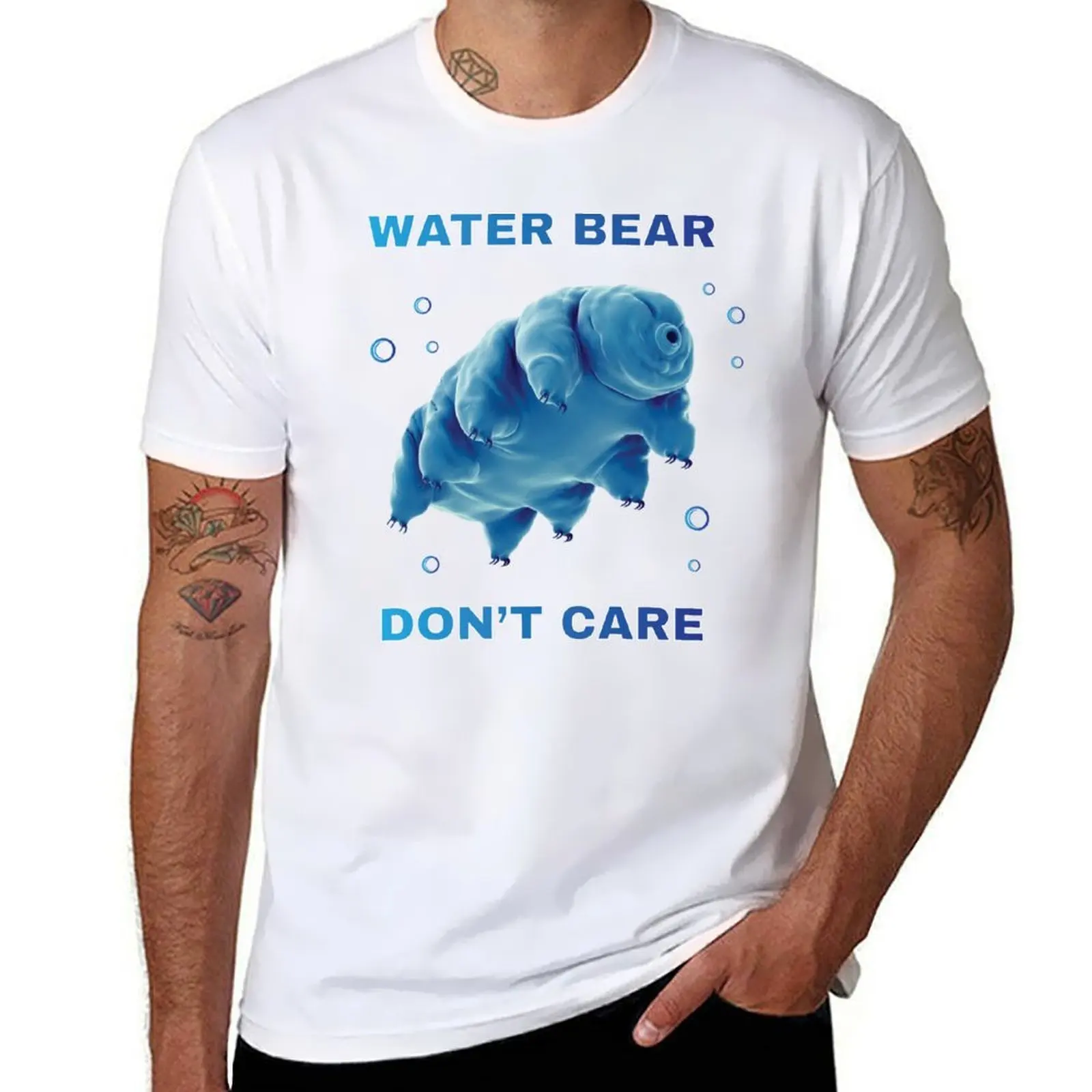

Water Bear Dont Care Tardigrade T-Shirt graphic t shirts for man g man t shirts for men T-Shirt