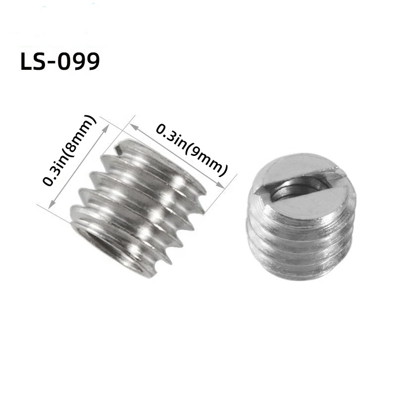 5 PCS Camera Accessories Camera Screw Conversion Nut 1/4 To 3/8 Inch Adapter Mount for Camera Tripod Monopod Ball Heads