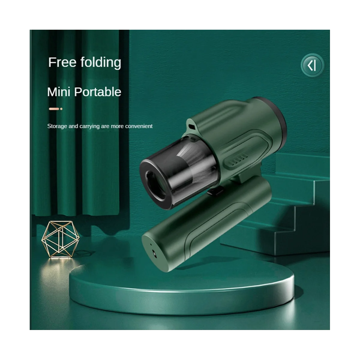 Carregamento sem fio Car Aspirador de pó, ventilador de ar comprimido, Handheld High-Power Duster, 3 em 1, 12000Pa