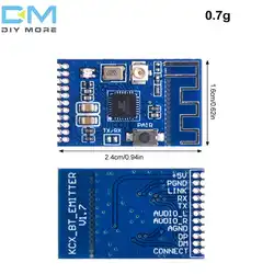 Placa de Módulo Transmissor de Áudio, KCX_BT_EMITTER Estéreo, Placa de Som USB, Transferência Sem Fio para Alto-Falantes, Fones de Ouvido, Bluetooth 4.1, V1.7