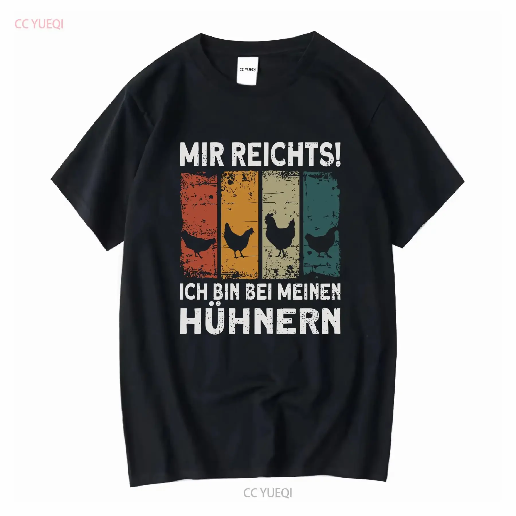 Mir reichts ich bin bei meinen Hühnern Hühner T Shirt Geschenk Hühnerzüchter long or short sleeves vintage Washed Slightly