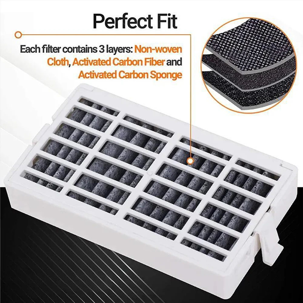 Air Fresh Filter For Whirlpool W10311524 AIR1 W10315189 W10335147 Refrigerator Deodorization Activated Carbon Filter Parts