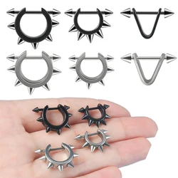 1Pc Surgical Steel Barbell Piercing Earrings for Women Men Gift Ear Hoop Cartilage Earring Studs Lobe Helix Body Jewelry