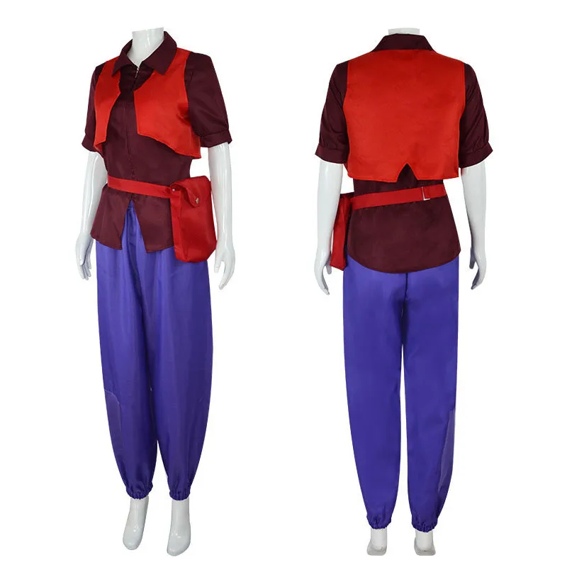 

Eda King Cosplay Costume Shirt Pants Jacket Bag Set for Adult Women Halloween Role Playing Outfits Carnival Party Fancy Clothes