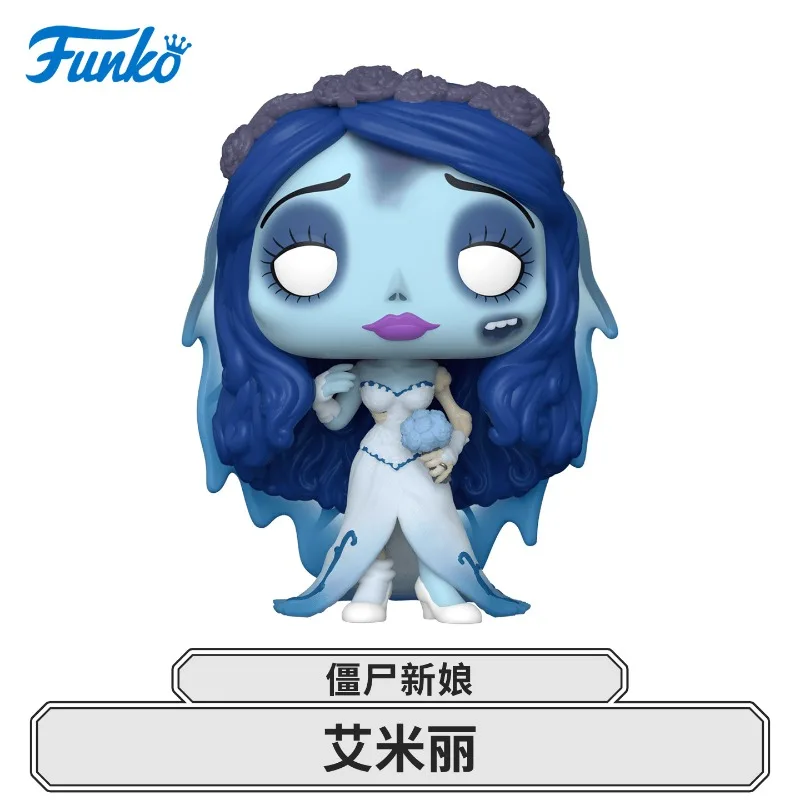 Funko POP Original Corpse Bride Anime Figure EMILY Action Figure Toys for Boys Girls Kids Gift Collectible Model Ornaments