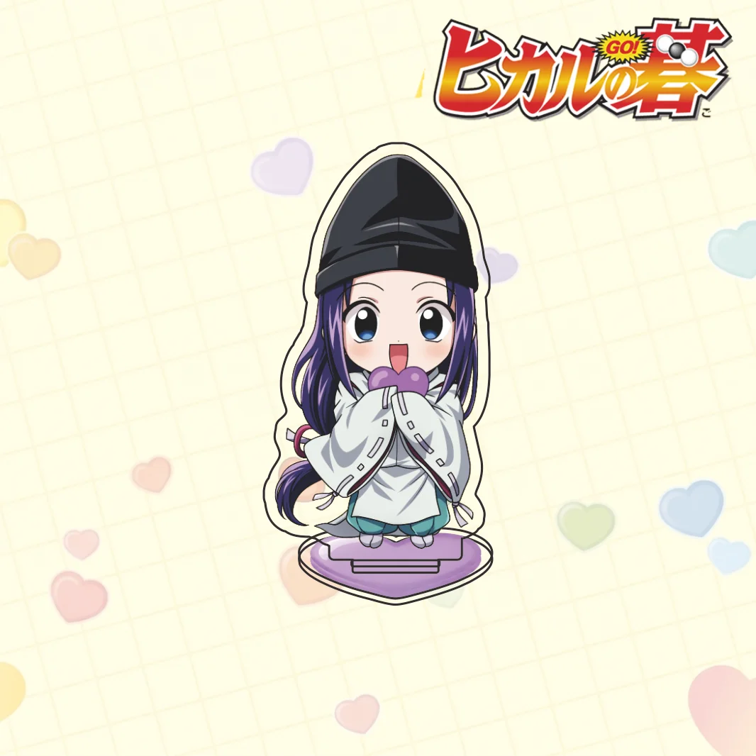 New Anime Hikaru no Go Hikaru Sai Akira Chibi Acrylic Stand Keychain Figure Plate Desk Decoration Ornament Gifts for Fans