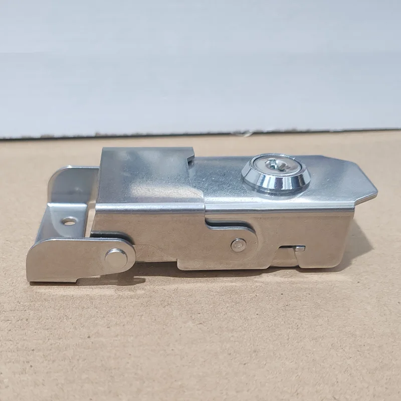 Stainless Steel Tool Case  Lock Box Motorcycle Aluminum Alloy Trunk Fixed Buckle