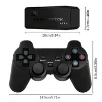 Video Game Console 2.4G Double Wireless Controller 4K HDMI for PS1/SFC/NES TV & PC 20000 Games 64GB Retro Children's Christmas 6