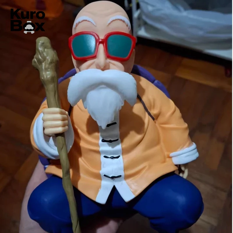 

Фигурка Мастера Роши из Dragon Ball CS, 25 см, для тренировки мышц, аниме-статуэтка Каме Сеннин, модель для декора рабочего стола, коллекционная игрушка, подарок