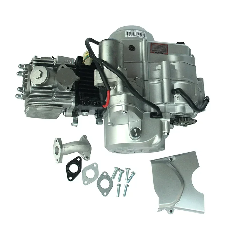 Gebrauchte 110cc ATV 4-Takt-Elektrostarter CDI-Zündung Kleine automatische Off-Road-Wave-Motorbaugruppe für Motorräder