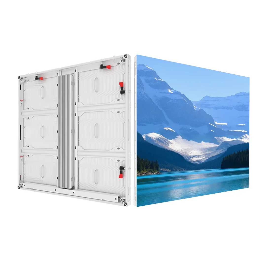 Outdoor P4 High Refresh LED Display 960x960 Die-cast Aluminum Cabinet for Outdoor Public Area