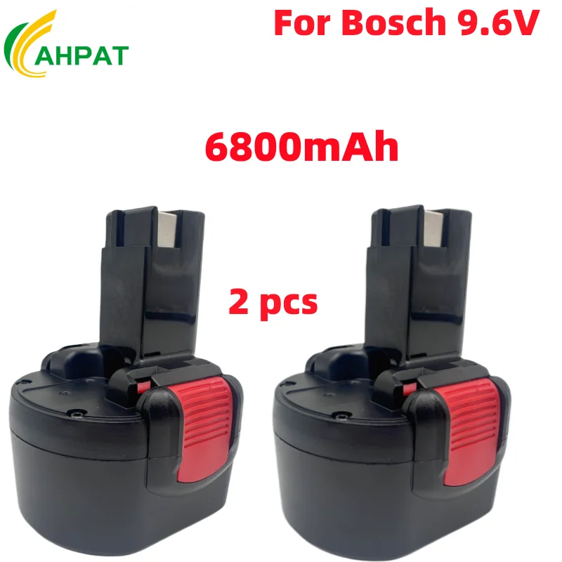 For Bosch 9.6V 6800mAh NI-MH Replacement Battery PSR 960 BAT048 BAT100 BAT119 BH984 BPT1041 23609 32609 PSR960 GSR 9 6V E-2 GSR