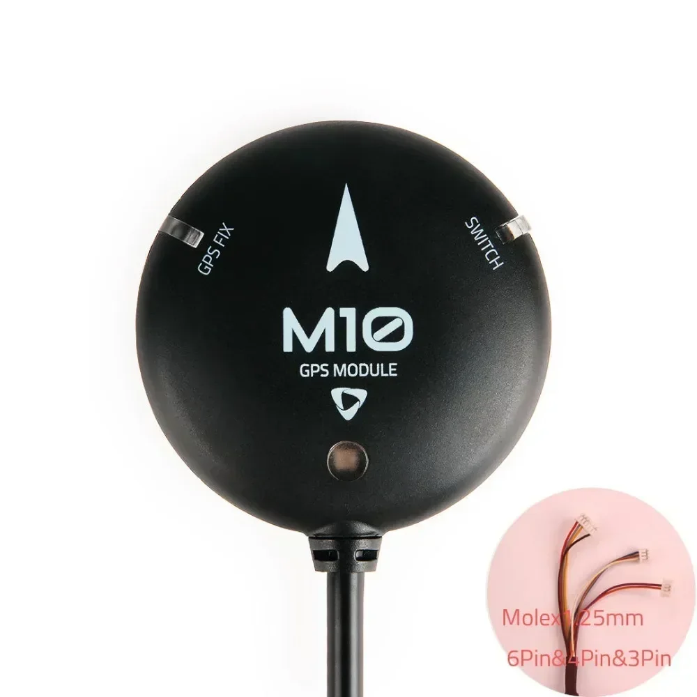 Holybro M10 GPS Module With Compass LED Indicator There Are 3 Different Connectors Options for Different Purpose RC FPV Drone thumbnail 4