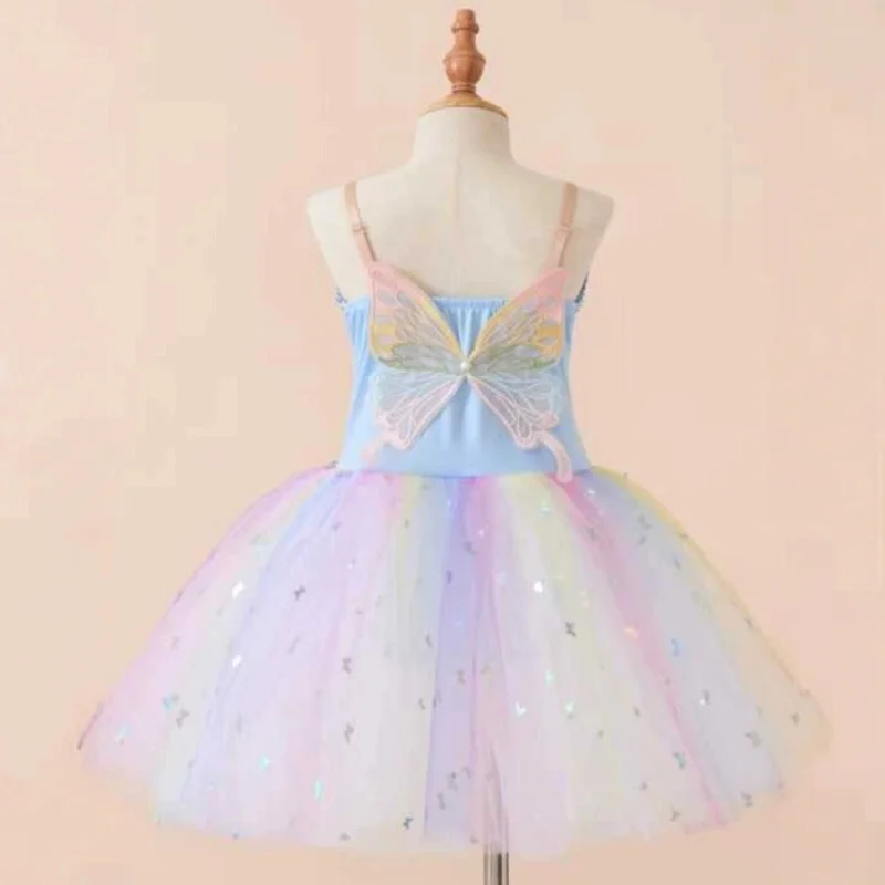 

Ballet Dress Girls Kids Romantic Tutu Ballerina Dress Performance Ballet Dance Contemporary Costumes Girls Child