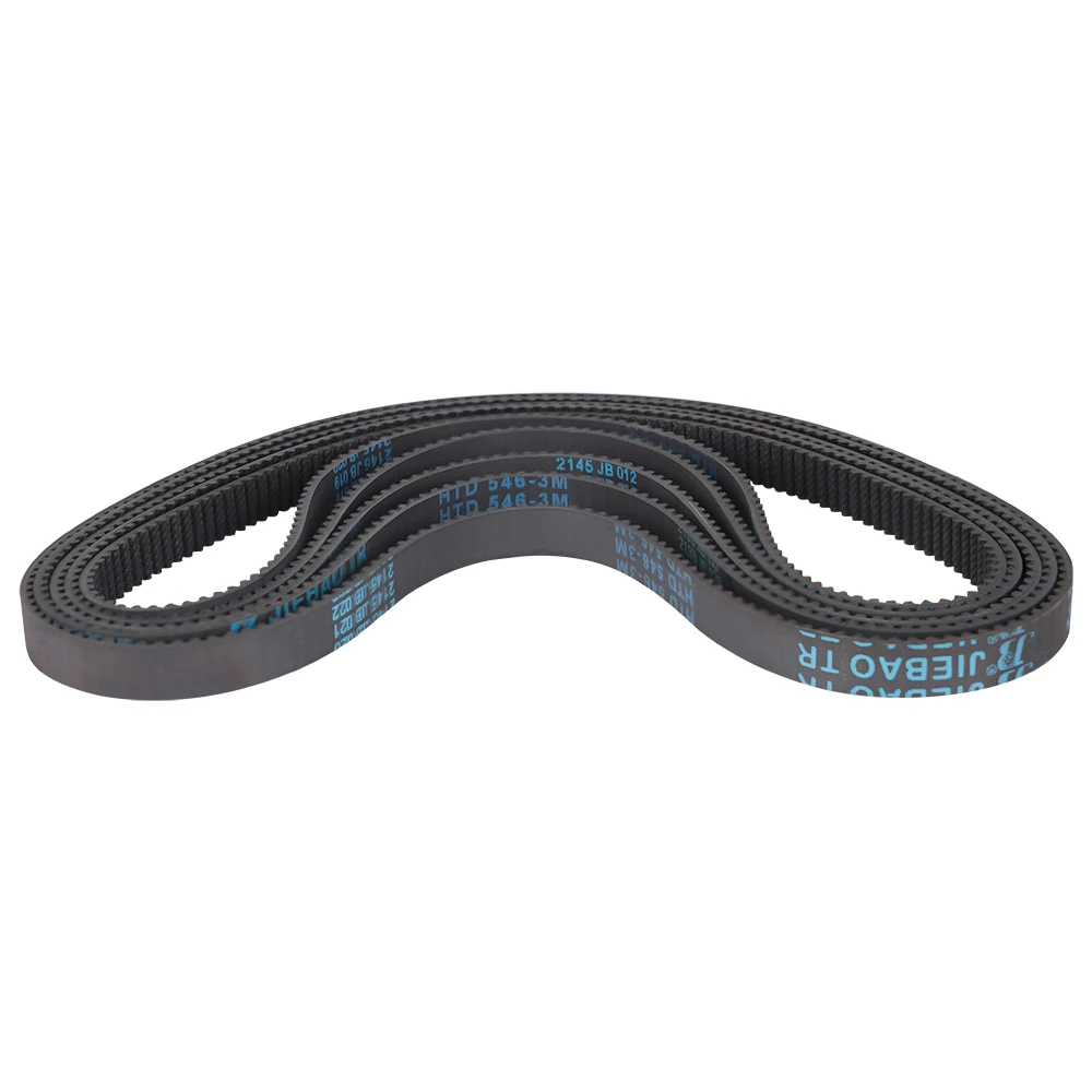 Synchronous Belt HTD3M-507/510/513/519/522/525/528/531/537/543/546/549/552/555 Teeth Pitch 3mm Rubber Belt Width 6/10/15/20 mm