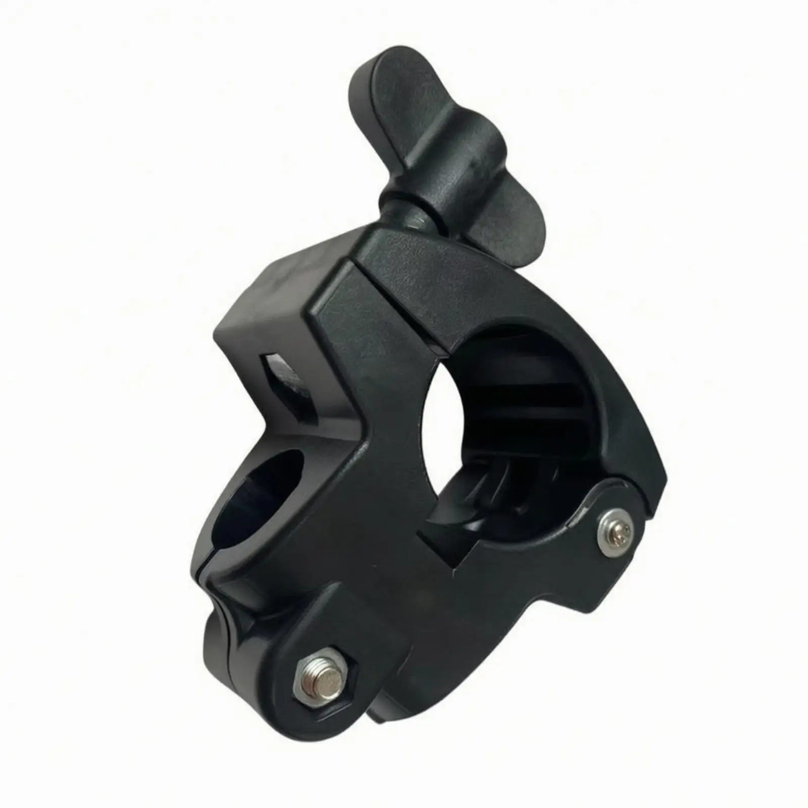Drum Frame Clamp 38mm to 22mm Adapter for Electronic Drum Rack Mounting Hardware Black ABS Joint Connector