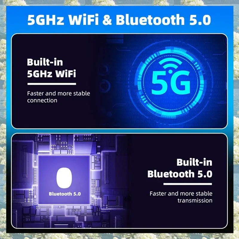 

Best Of 2025-Wired To Wireless Carplay & Android Auto 2-In-1 Adapter Bluetooth Wifi Quick Connect Plug & Play