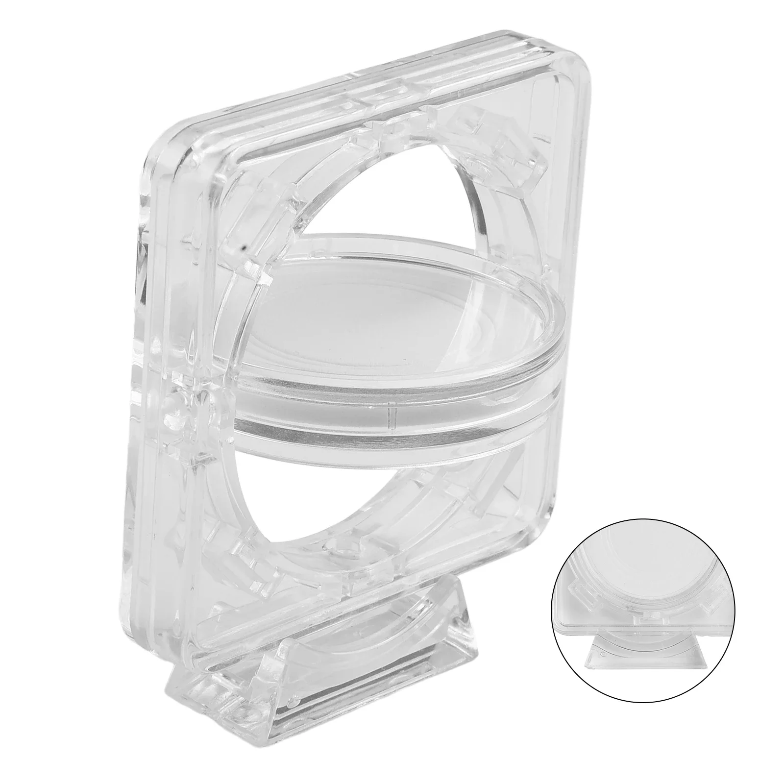 4cm Coin Display Box Coin Display Box Coin Case Collector Commemorative Display Box Rotating Acrylic Display Box