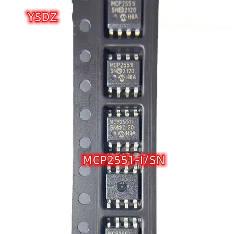 جديد 50-100 قطعة/الوحدة MCP2551-I/SN SOP-8 MCP2551 SOP8 MCP2551I في المخزون