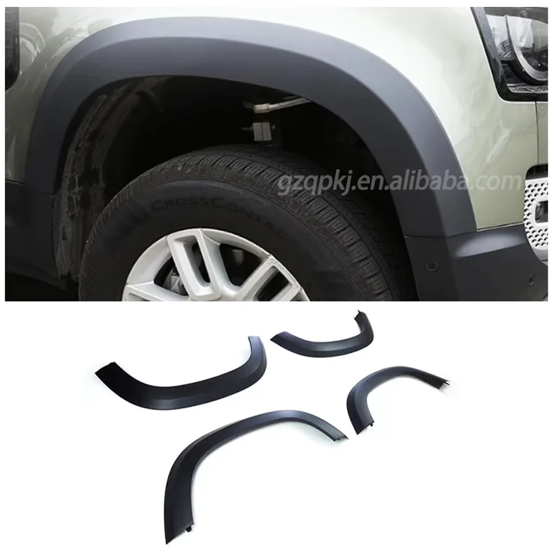 PP material replacement for mounting widebody wheelbrows for Land Rover Defender 90 body kit