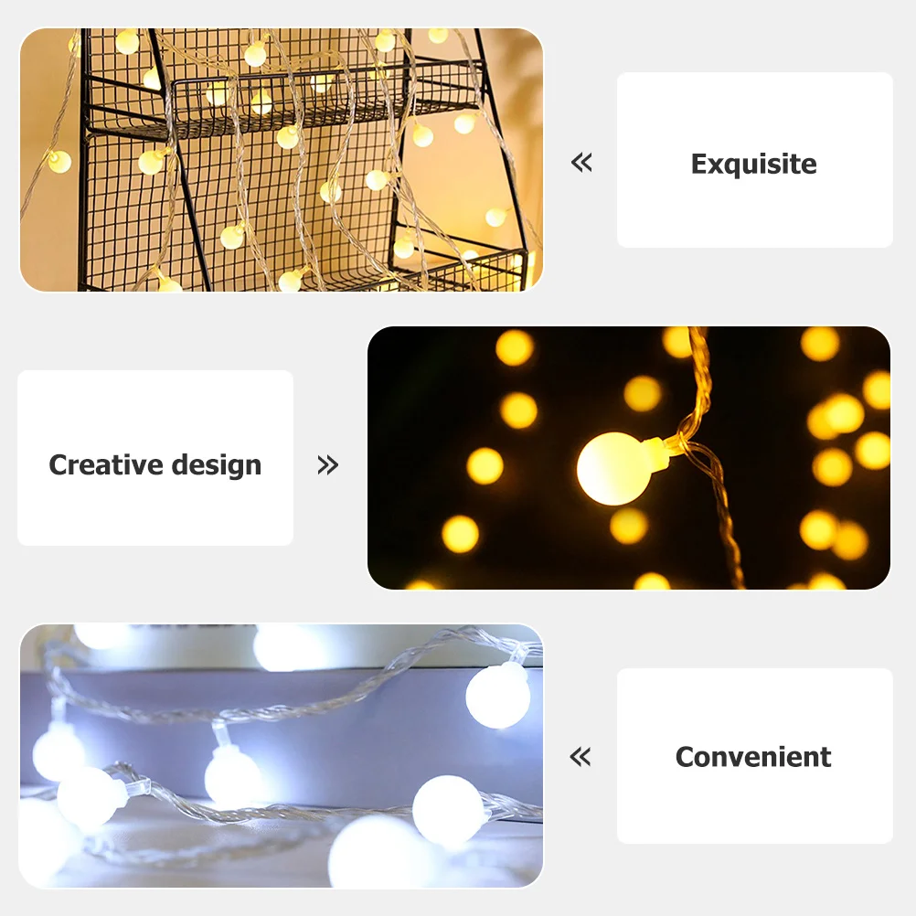 

LED String Light Outdoor Camping Lamp Portable Tent Light Wear-Resistant Decorative Party Ornament Outdoor Camping Lamp