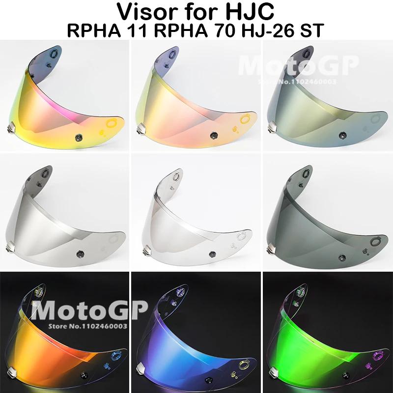 HJ-26 Helmet Visor Lens for HJC RPHA 11 & RPHA 70 Casco Moto Windshield HJ-26ST Capacete De Shield Motorcycle Accessories